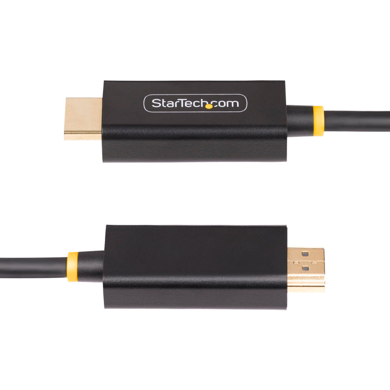 StarTech.com 9.8ft (3m) DisplayPort to HDMI Adapter Cable, 4K 60Hz with HDR, DP to HDMI 2.0b Cable, Active Video Converter