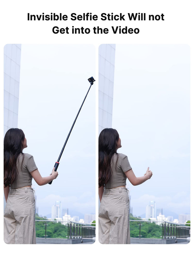 57in Selfie Stick Tripod - ULANZI Go Quick II Extendable Tripod Stand Magnetic Suction Quick Release Vlog Accessories Handle for GoPro Hero 11 10 9 8 7 6 5/Max/DJI OSMO Action Cam Selfie Tripod