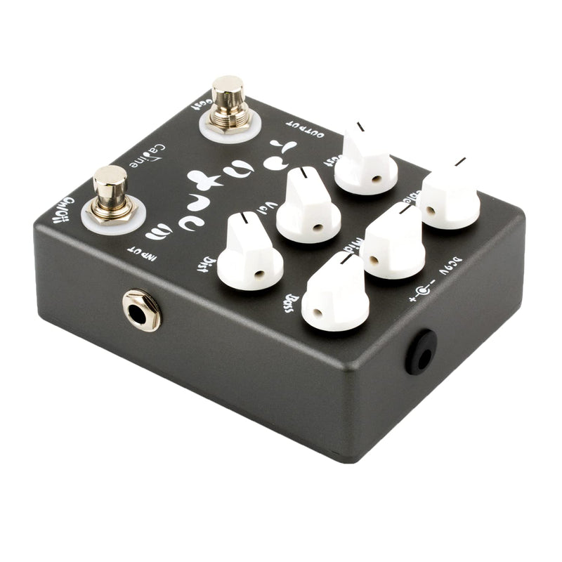 Caline CP-15 Guitar Metal Distortion Pedal with 3 Band EQ and Low-Mid-High Gain Boost Effect Bypass Design
