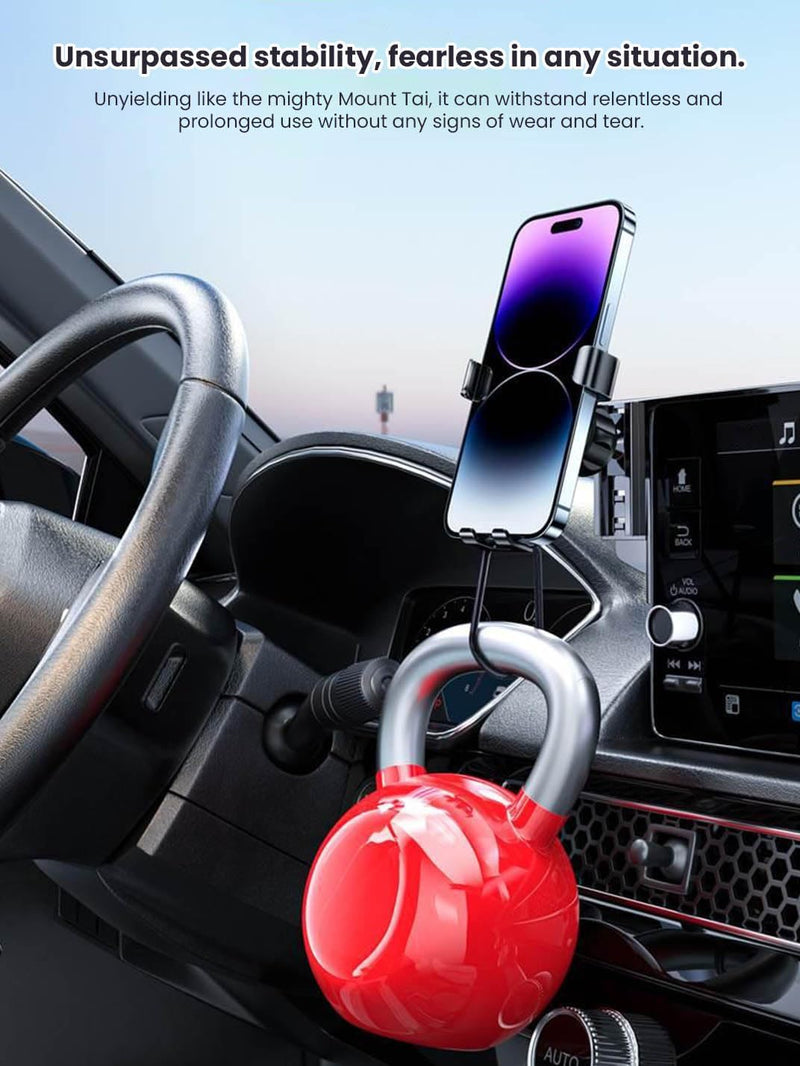 Martoffes™ Screen Phone Holder Made for Ford EcoSport 2018 to 2026 (8.0-INCH Touchscreen Display) Dashboard Screen Cell Phone Dash Mount Accessories
