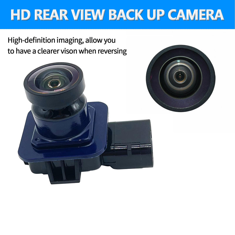 Rear View Back Up Camera Reverse Park Assist Camera Compatible with 2011 2012 2013 2014 2015 Ford Edge,2011-2013 Lincoln MKX Backup Camera Replaces DT4Z-19G490-B ET4Z-19G490-A