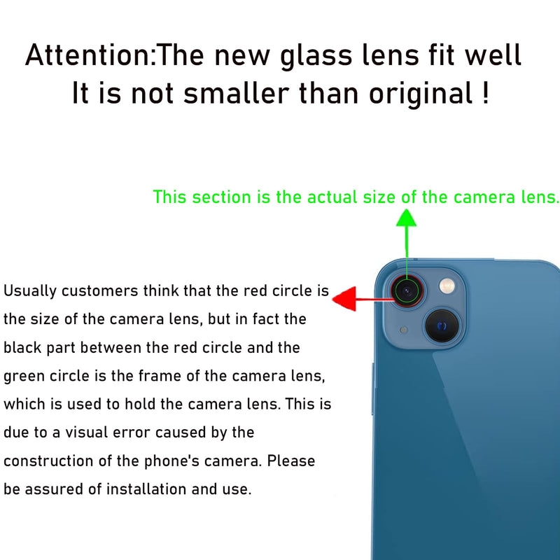 for iPhone 13 Pro and iPhone 13 Pro Max Camera Lens Replacement,2 Sets OEM Original Camera Glass Lens for iPhone 13 Pro/iPhone 13 Pro Max with Pre-Installed Adhesive+Repair Tools for iphone 13 pro/13 pro max