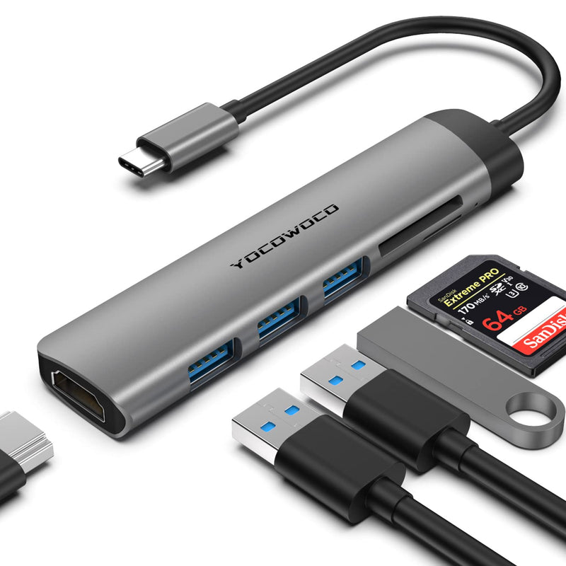 USB C Hub 6-in-1 Multiport Adapter Dongle and Ear Pads Replacement fit Bose QuietComfort QC35/QC35 II