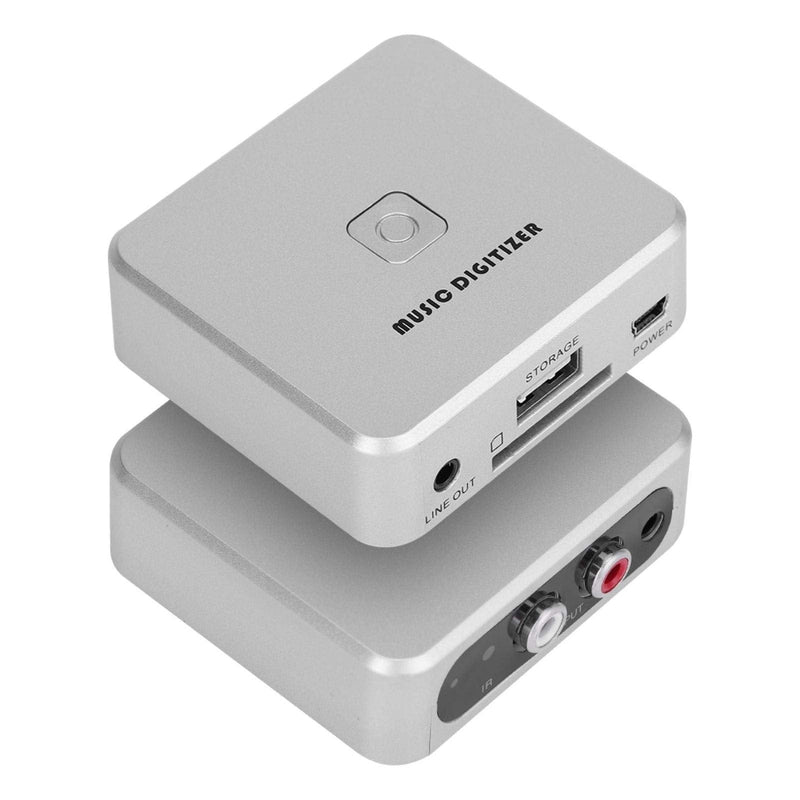 Multifunctional MP3 Digitizer Audio Capture Box Left Right Channels Music Digitizer Support U Disk SD Card