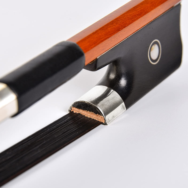 WinsterBow France Style Double Bass Bow New Black Horse Hair (France Double Bass Bow 4/4) France Double Bass Bow 4/4