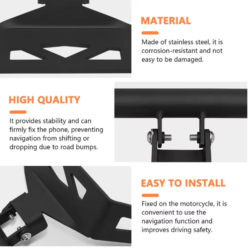 for NAVI110 NAVI 110 navi 110 2026 2025 2024 2023 2022New Motorcycle Windshield GPS Navigation Mounting Bracket navi110 2022-2026 Mobile Phone Navigation Bracket Adapter