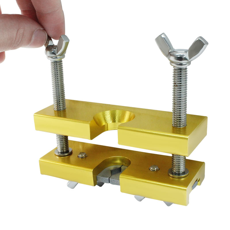 1 Pack Adjustable Mouthpiece Puller Tool, Professional Gold Mouthpiece Remover Aluminium Tool, Trombone Horn Repair Tools for Brass Wind Instruments Musicians