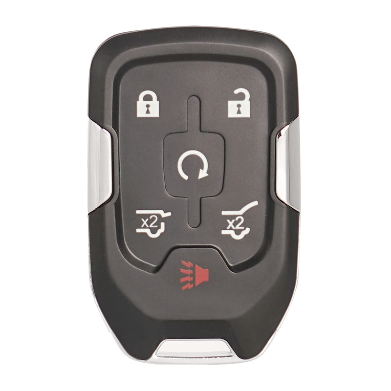 Replacement Car Key Fob Smart Proximity Keyless Entry Remote Control Compatible for GMC Yukon XL Denali Chevy Suburban Tahoe 2015 2016 2017 2018 2019 2020 HYQ1AA ‎13580804 315MHz Self-Programmable