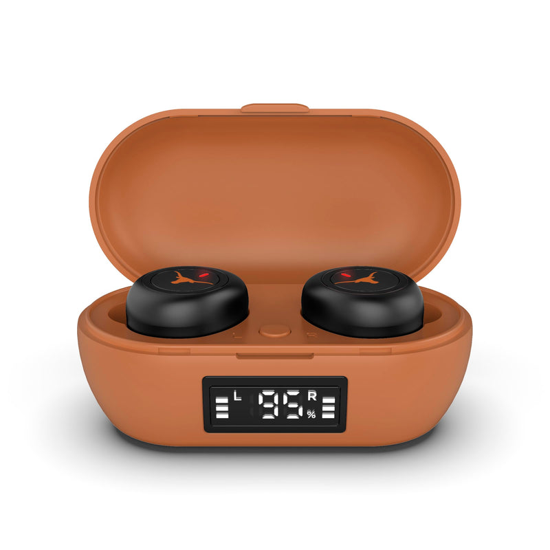 SOAR Collegiate True Wireless Earbuds v.7, Texas Longhorns