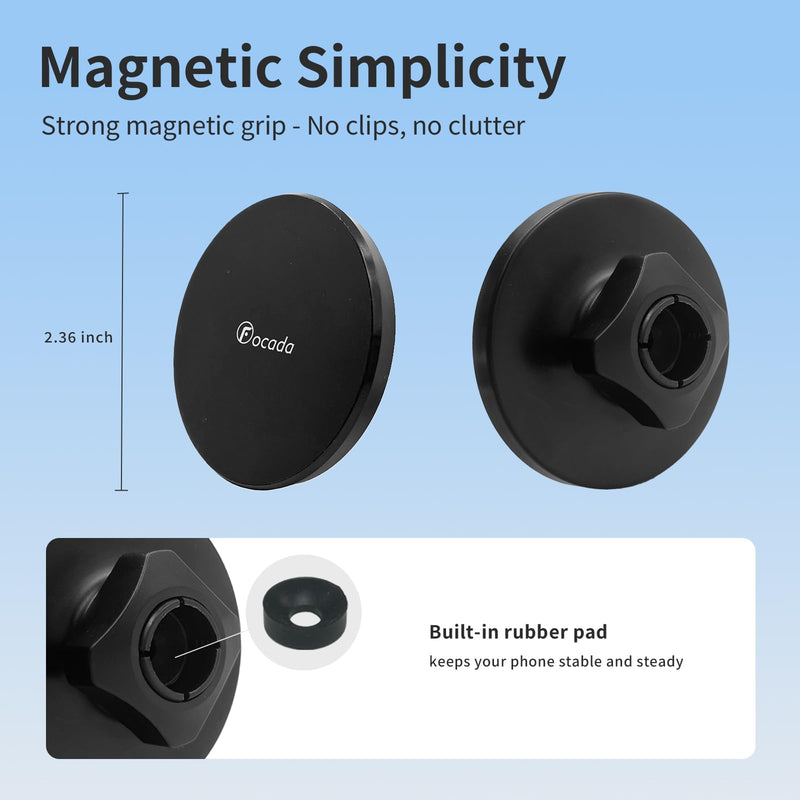 Car Phone Holder for Mercedes Benz E-Class 2016–2023 & CLS 2018–2023, Vehicle-Specific Air Vent Magnetic Phone Mount, Strong Magnetic Hold Compatible with All Smartphones, Mercedes Benz Accessories Magnetic Phone Holder