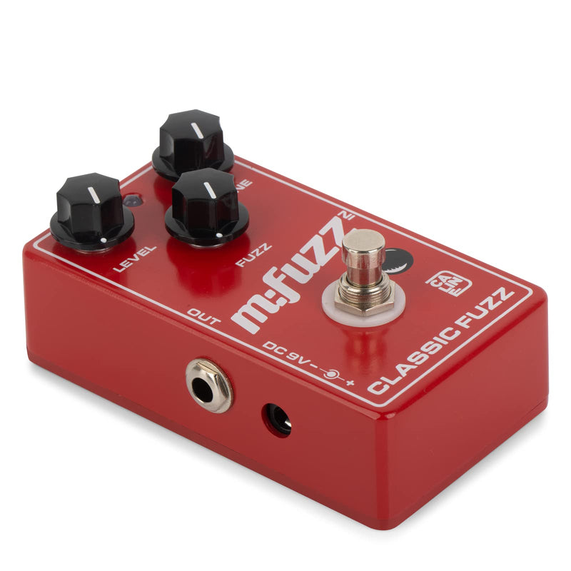 [AUSTRALIA] - Caline CP-504 Fuzz Guitar Effect Pedal True Bypass Aluminum Alloy Casing M-FUZZ Pedal Red 