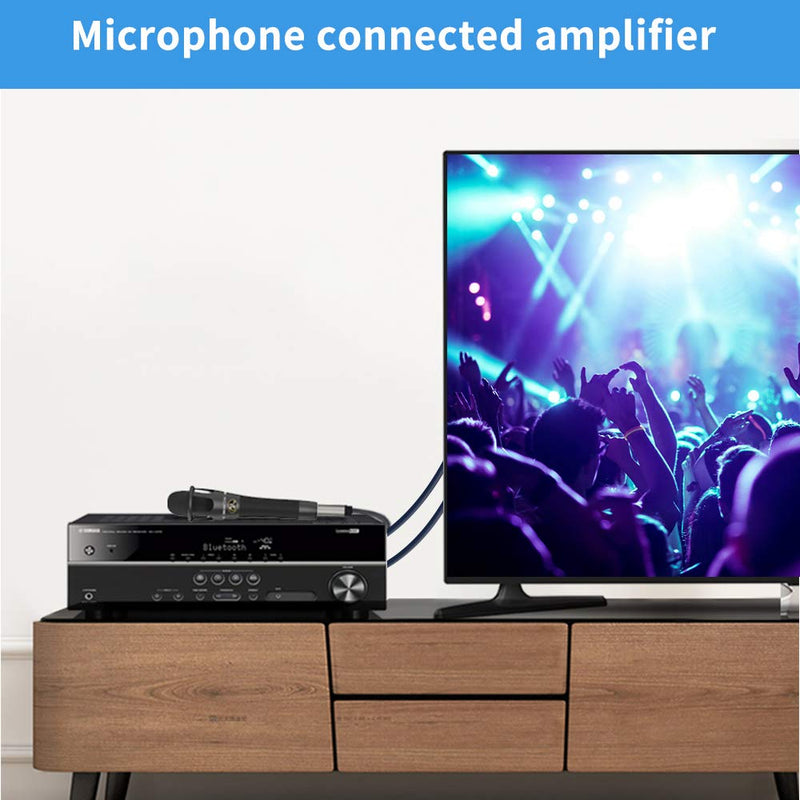 Disino Dual Female XLR to Dual RCA Cable, Heavy Duty 2-XLR Female to 2 RCA/Phone Plug Male HiFi Stereo Audio Connection Microphone Cable Interconnect Lead Wire - 10 Feet /3 Meters