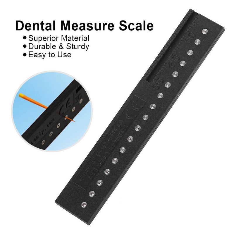 Endodontic Span Measuring Scale, Gutta Percha Points, Span Measuring Scale, Measuring Ruler, Dental Tools, Lightweight and Durable, Endodontic Gauges