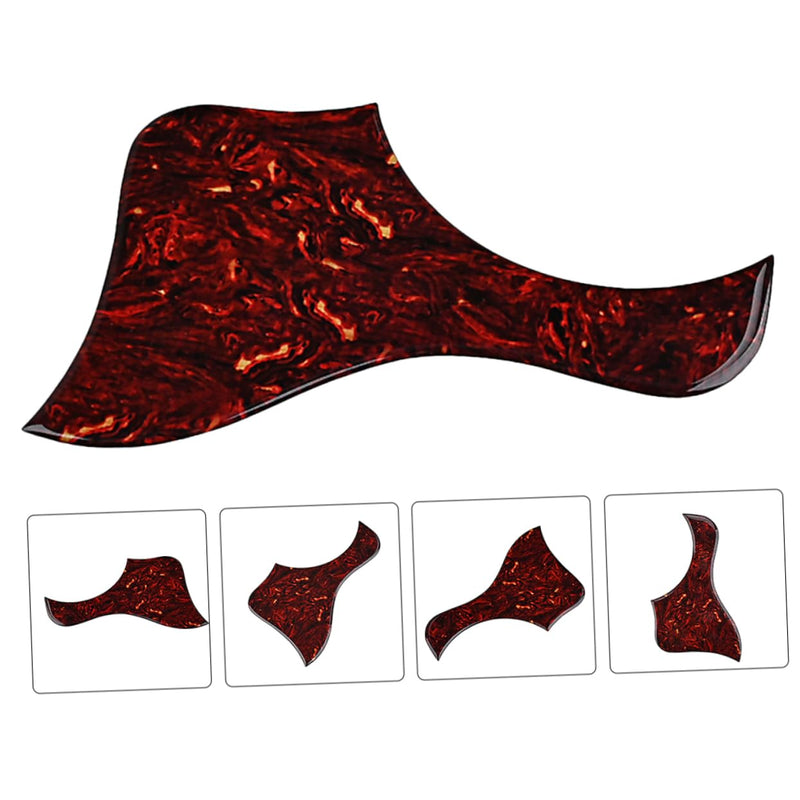 Guitar Pickguard Pickguards for Guitar Acoustic Guitar Plate Guitar Picks for Acoustic Guitar Celluloid Scratch Plate Guard Sticker for Acoustic Guitar Folk Pickup Pvc Anti-scratch
