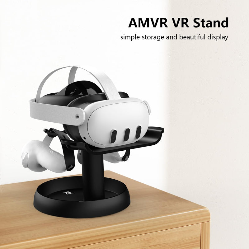 AMVR Handle Attachments Compatible with Meta/Oculus Quest 3 Accessories&AMVR Stand Holder Compatible with Quest 3/Quest 2/Pico 4/for PSVR 2