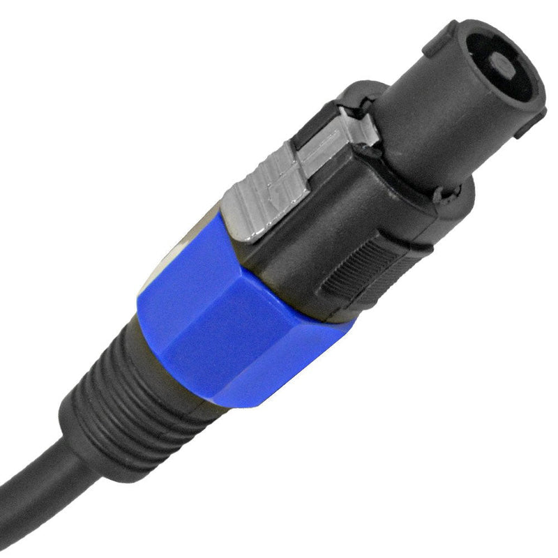 Seismic Audio - SPXC-6-2Pack - Pair of 6 Foot Professional Speakon Extension Cables - Speakon Male to Speakon Female - 12AWG 2 Conductor Speakon Extension Cables 6 Feet - 2 Pack