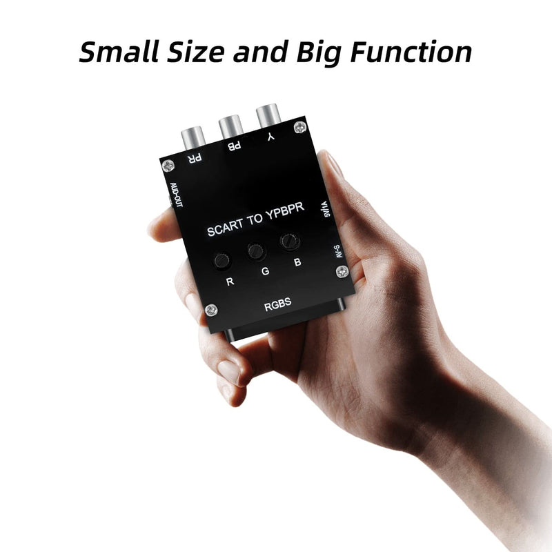 [AUSTRALIA] - Mcbazel ODV-RGBS SCART to YPBPR Component Converter for Retro Game Console/Arcade Boards 