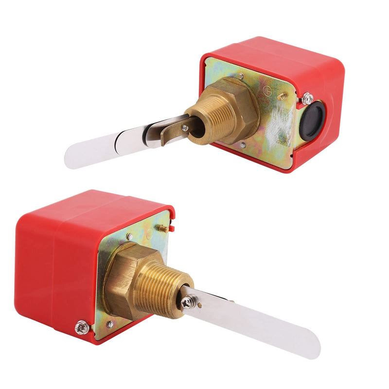 Flow Sensor 1 Inch SPDT Thread Paddle Flow Switch Automatic Control SPDT R3 4 Liquid Water Oil Sensor Control Automatic Paddle Flow Switch