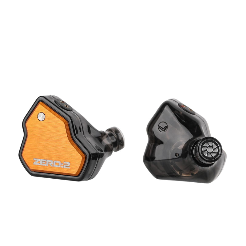 Linsoul 7Hz x Crinacle Zero:2 in Ear Monitor (Orange) Portable Earphone Case