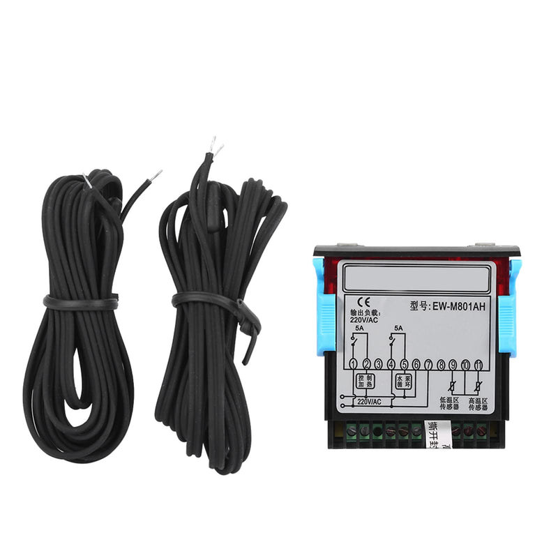 Solar Heating Controller, Solar Thermostat Switch, Differential Temperature Controller for Solar Hot Water