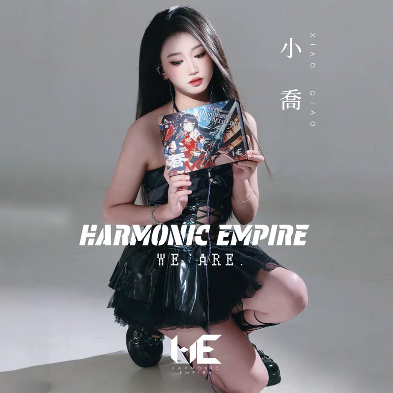 HE Xiao Qiao Semi-open Single Dynamic In Ear Monitors, 10mm Graphene Diaphragm Dynamic driver IEM, Gaming IEM Earphones, HiFi Wired Earphones with 5 Axis CNC Hyper Presicion Resin (Purple, 4.4mm) Purple