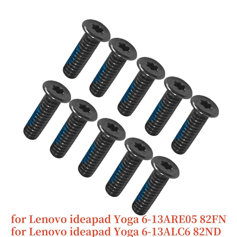 Bottom Case Screws for Lenovo ideapad Yoga 6-13ALC6 82ND | 82ND006YUS,6-13ARE05 82FN Hexagonal Plum Blossom Screws Bottom Shell