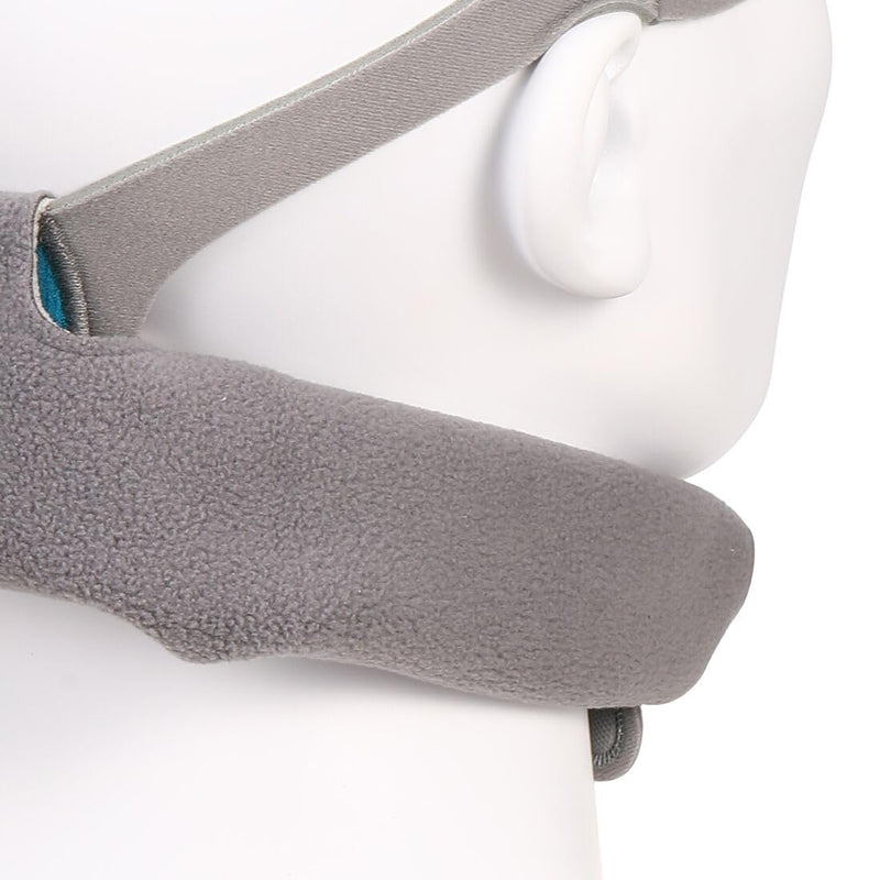 CPAP Neck Pad CPAP Neck Pad Headgear Strap Cover Universal Sleep Apnea Masks Neck Pads, Grey