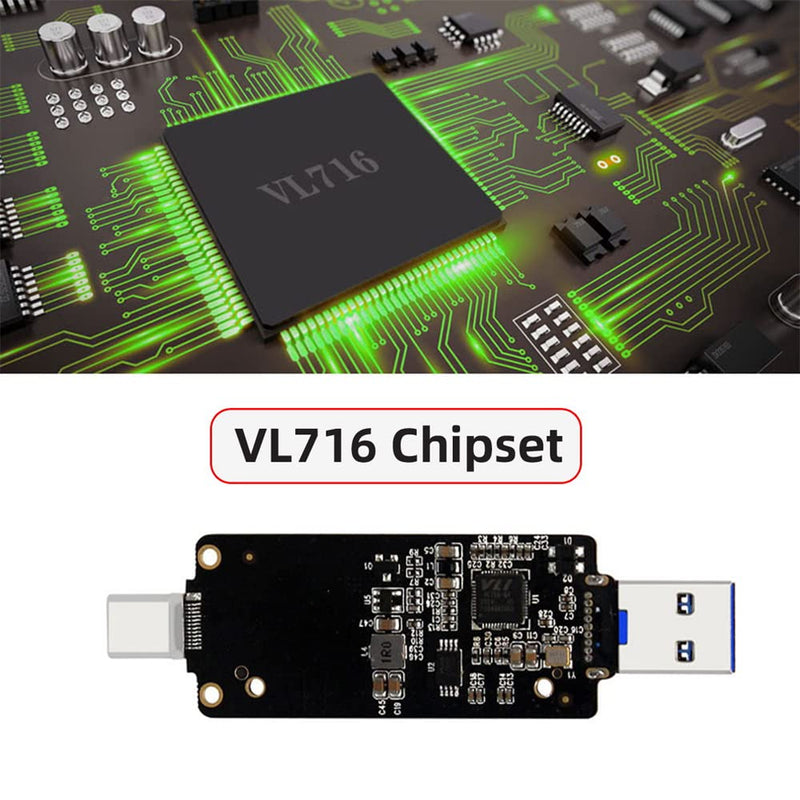 NFHK USB-C USB3.0 Type-C to CFast 2.0 Card Adapter PCBA CFast Card Reader for Desktop Laptop