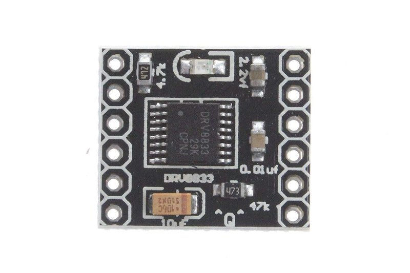 DollaTek 5pcs DRV8833 1.5A 2-Channel DC Motor Drive Board Ultra Small Volume Motor Drive Module Input Voltage 3-10V
