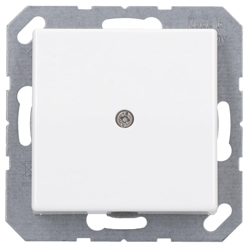 Jung AS590AWW Leitungsauslass mit Zugentlastung, alpine white, AS500
