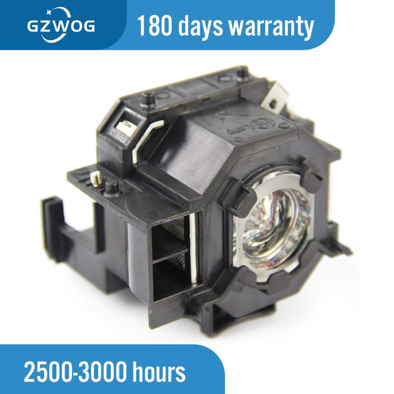 Gzwog ELPLP41 V13H010L41 Replacement Projector Lamp Bulb with Housing for Epson EMP-77C /S5 /S52/S6 /X5 /X52 EB-S6/S62 /TW420/W6/X6 /X62 /T260/S6LU/X6LU /EX30/EX21/ EX50/ EX70 /PowerLite 78