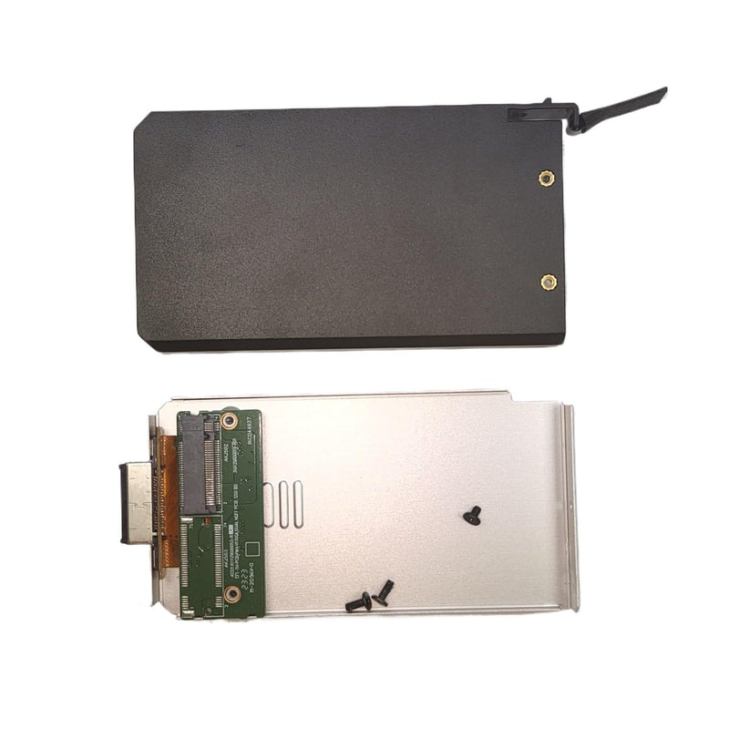V110 M.2 SSD Enclosure Caddy Bracket,2pcs | For Getac Latitude Rugged Laptop,with SATA Cable, ssd holder for laptop,Heatsink cover,Solid State Drive Bracket 2 packs
