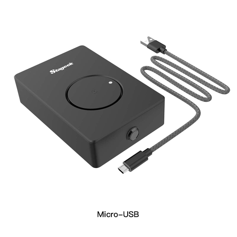 Stageek Mouse Jiggler, Mechanical 100% Undetectable by IT,Mouse Mover with On/Off Switch, Simulates Mouse Movement and Prevents Computer from Going into Sleep, No Software Needed, Plug &Play