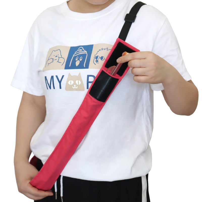 Bow sleeve for string instruments Bag for Violin/Viola/Cello/French Bass Bow Protection Dust Cover 4/4 Full Size With Shoulder Strap