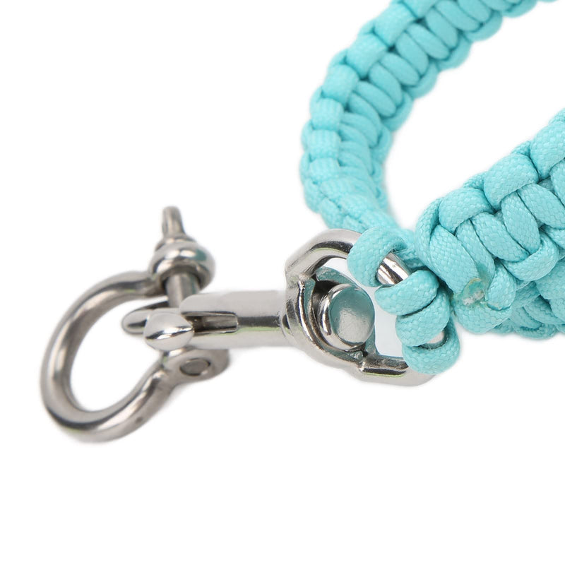 Alomejor Diving Camera Handle Rope Bracket Handle Rope Noctilucence Strong Rustproof Anticorrosion Underwater Camera Carry Lanyard Luminous Blue
