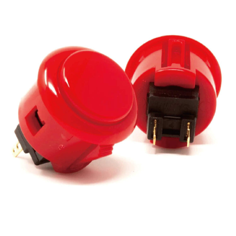 Sanwa JLF-TP-8YT Joystick + Sanwa 8 pcs OBSF-30 Push Button Bundle Kit Color : Red - for Arcade Game 4 & 8 Way Adjustable, Compatible with Catz Mad SF4 Tournament Joystick S@NWA