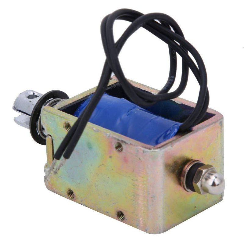 Jeanoko Low Friction 15 mm Hub Push Pull Electromagnet Antioxidation 25N 24V JF-1040B Magnetic Electromagnet Easy Installation for Vending Machines