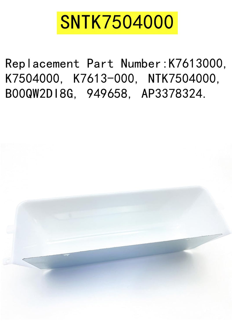 SNTK7504000 Compatible with Broan and Kenmore Range Fume Hoods - Replacement Light Lens (Part Numbers: K7613000, K7504000, K7613-000, NTK7504000, B00QW2DI8G, 949658, AP3378324)