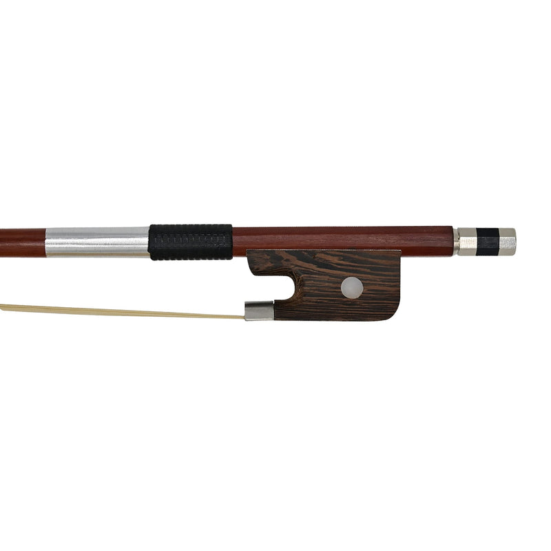 AB-100B Brazilwood Student French Bass Bow - 1/4 Size