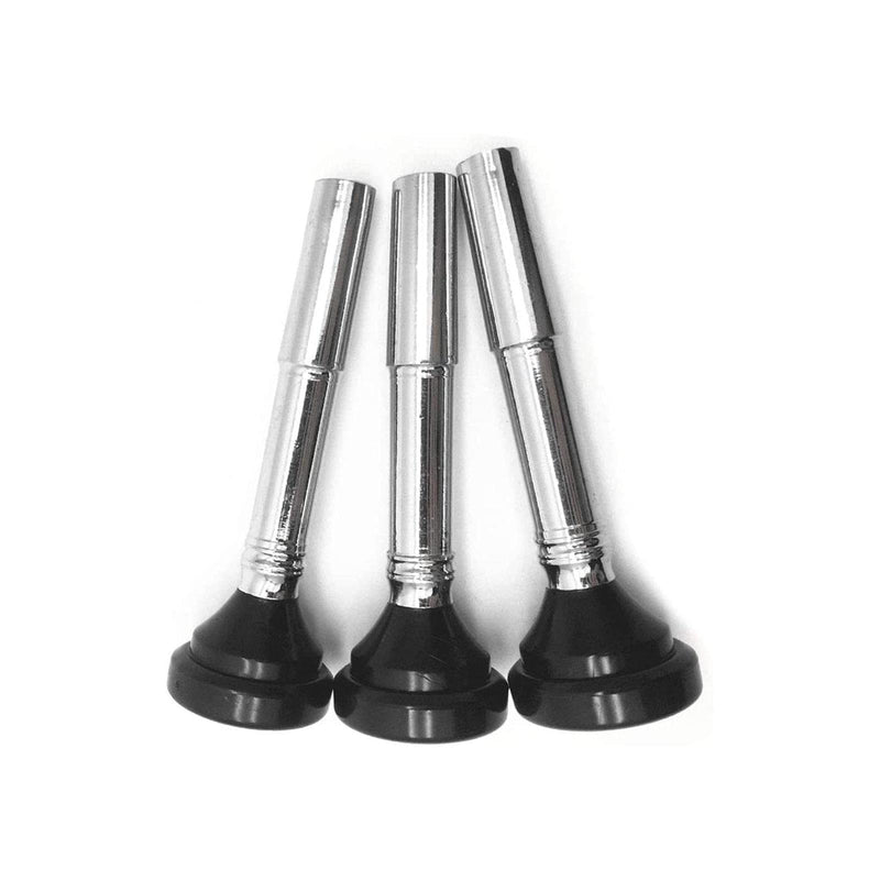 Liyafy 3pcs Trumpet Mouthpiece 3C 5C 7C Black Plastic and Metal Mouthpiece