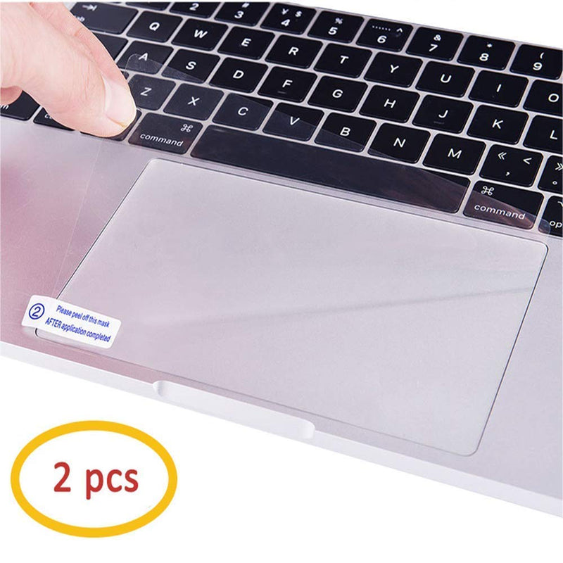 Se7enline Compatible with MacBook Air 13" (2018-2021/2022) Trackpad New Protector (2 PCS) Touch Pad Cover Unti-Scratch Unti-Water for MacBook Air 13.3" M1 A2337/A1932/A2179, Clear/Transparent 13'' Macbook Air (2018-Now Version)