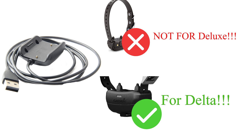 [AUSTRALIA] - Charger Clip USB for Garmin Delta Sport Delta Upland Delta XC Training Dog Collars Anti Barking Collar 