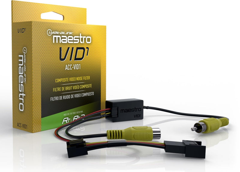 [AUSTRALIA] - iDatalink Maestro ACC-VID1 Camera Noise Filter and Signal Converter (ADS-MRR or ADS-MRR2 Module and Compatible Vehicle-Specific T-Harness - Sold Separately) 