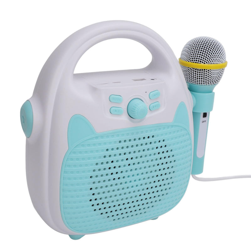 [AUSTRALIA] - Kids Karaoke Machine Microphone Exercise Singing Talent Portable Speaker Children's Karaoke Stereo for Home Outdoor Party 