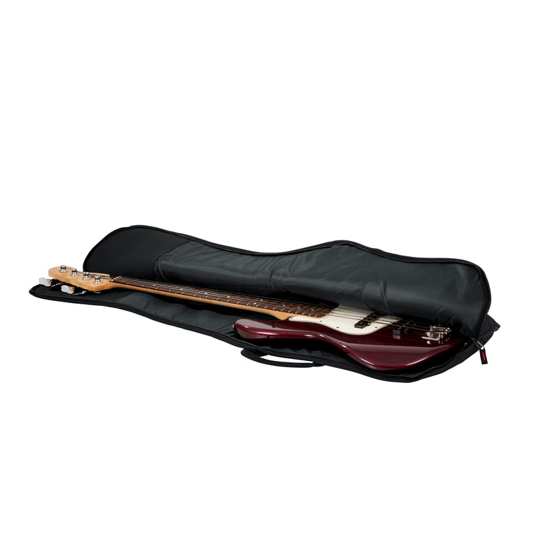 [AUSTRALIA] - Gator Cases Foam Padded Bass Guitar Gig Bag, Fits Jazz and Precision Style Bass Guitars up to 46.5" in Length (GBE-BASS) 