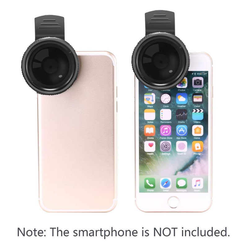 NEEWER 37mm Clip On ND2-ND400 Phone Lens ND Filter Kit: Adjustable Neutral Density Filter with Phone Clip Compatible with iPhone 14/14Pro/14Pro Max Samsung Android Smartphones iPad and More