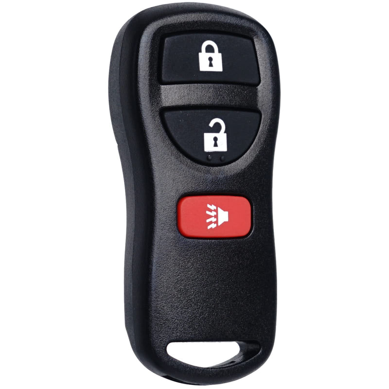 Keyless Entry Remote Control Key Fob Replacement Fits for Nissan Xterra Titan Armada Frontier 2002-2019 Quest Sentra Murano Pathfinder Versa Infiniti FX35 FX45 QX4 3 Buttons KBRASTU15 CWTWB1U733