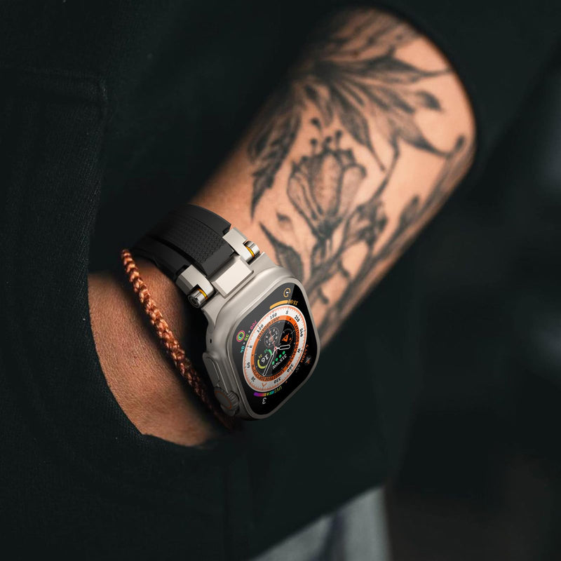 amBand Bands Case for iWatch 49mm Titanium