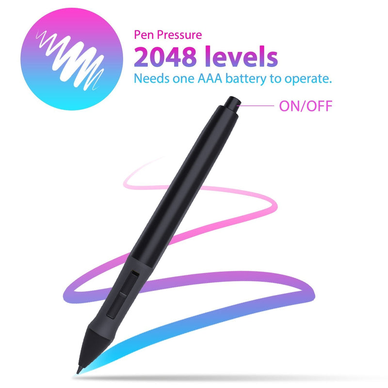 HUION 420 OSU Tablet Graphics Drawing Pen Tablet with Digital Stylus - 4 x 2.23 Inches