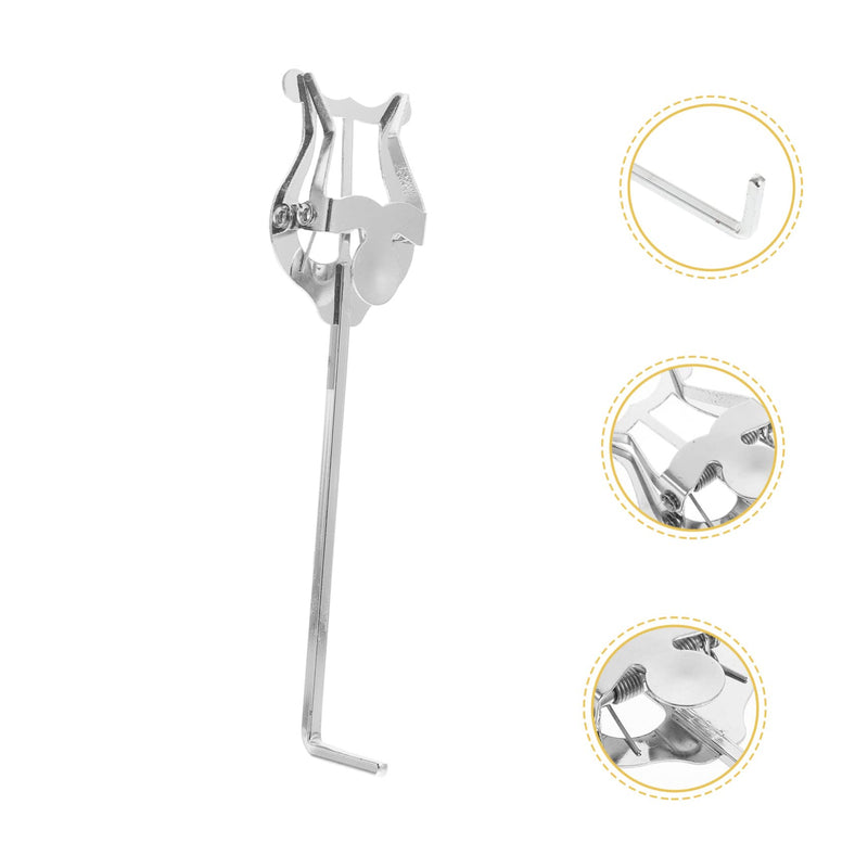 Marching Horn Clip French Horn Accessories Book Holder Stand Western Music Score Clip Sheet Music Clamp- on Holder French Horn Sheet Music Lyre Sheet Music Holder Music Score Clamp